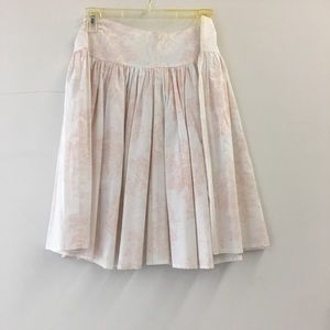 Manoush Skirt - White / Pink